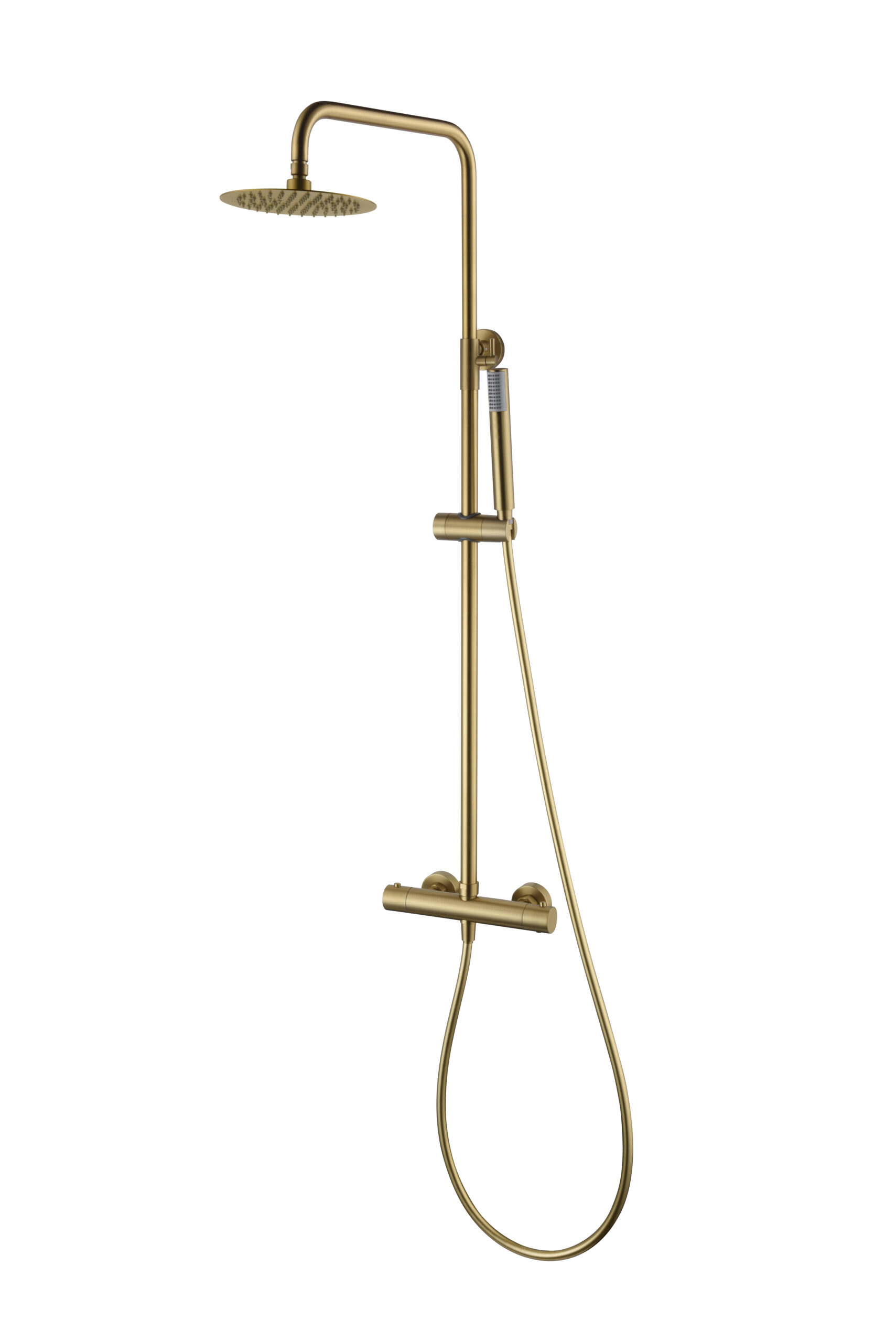 ENSEMBLE DE DOUCHE THERMOSTATIQUE OR BROSSE BTM039/OC