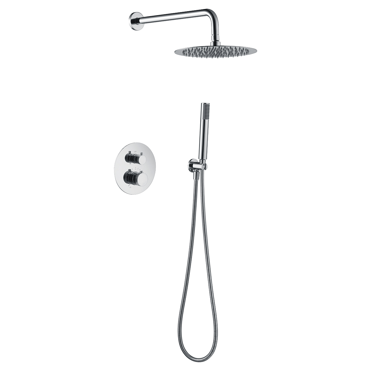 ENSEMBLE DE DOUCHE ENCASTRABLE CHROME  GTQ038