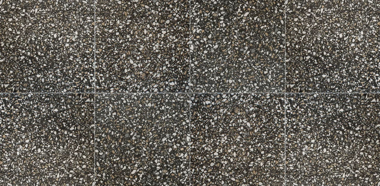 TERRAZZO NERO 20X20