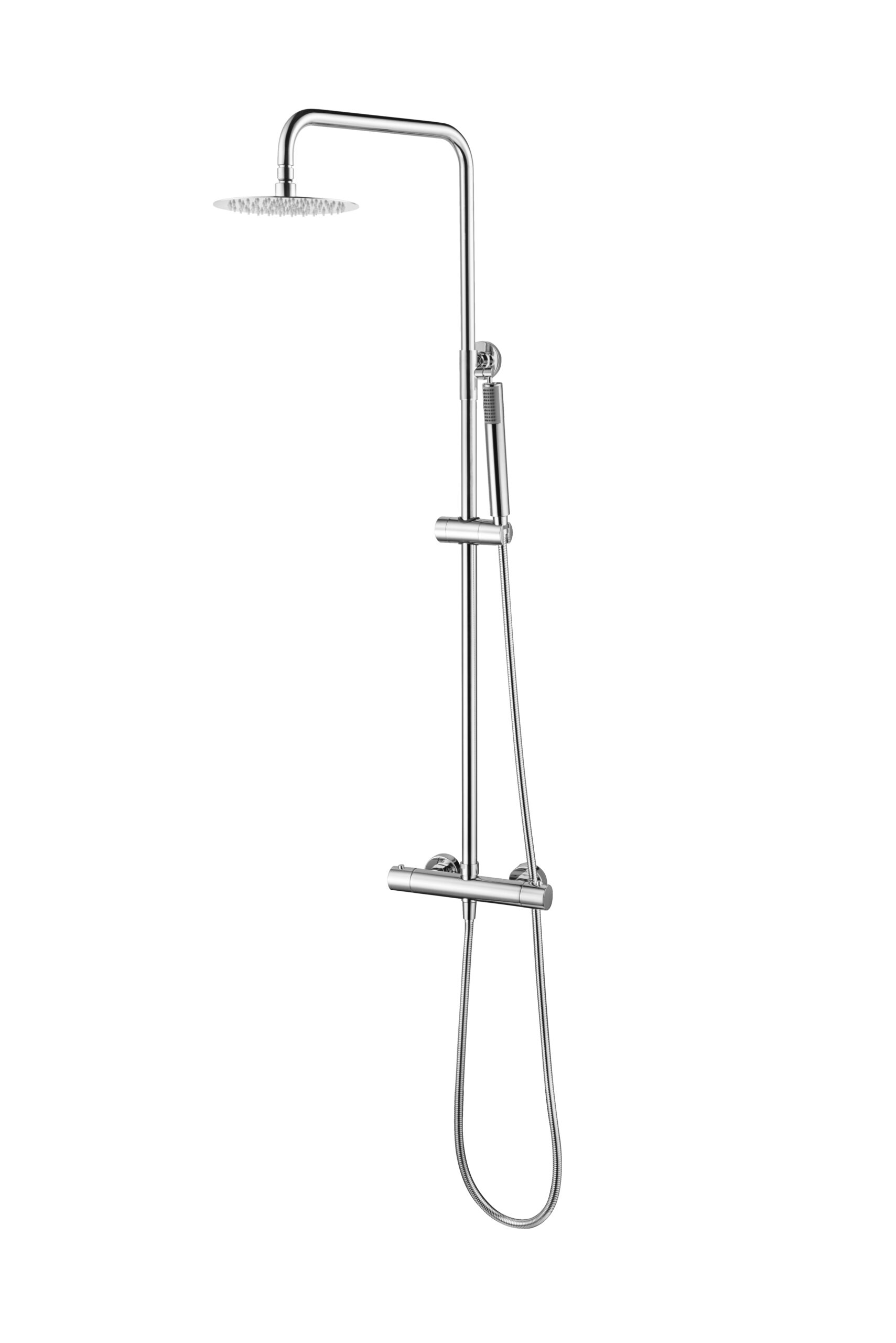 ENSEMBLE DE DOUCHE THERMOSTATIQUE CHROME BTM039
