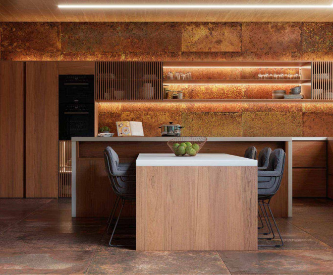 CORTEN OXIDIUM NATUREL 60X60