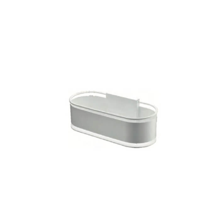 PORTE SAVON FRONTAL BLANC MAT ADN008/BL