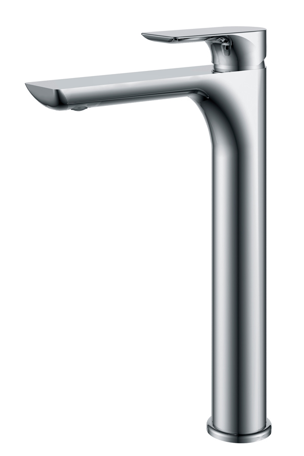 MITIGEUR MONOCOMMANDE LAVABO CHROME BEC HAUT BDU014-3