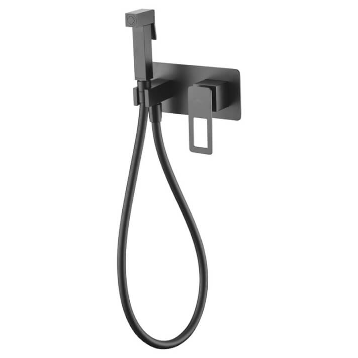 MITIGEUR ENCASTRE POUR BIDET NOIR MAT BDC032-5NG