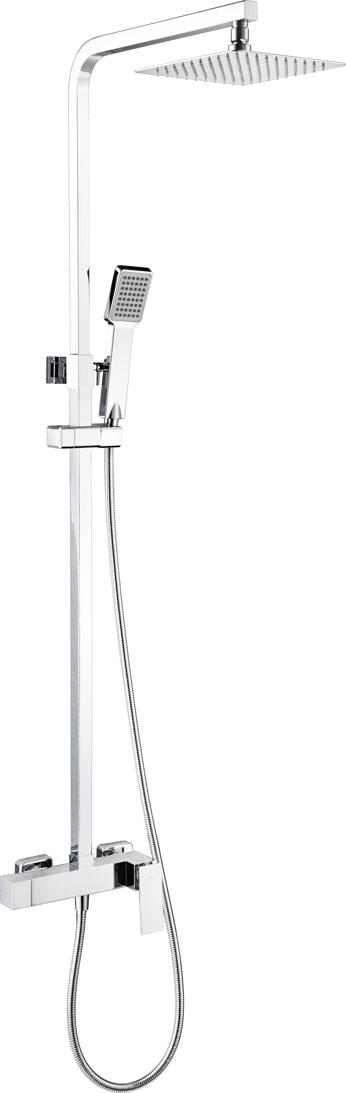 ENSEMBLE DE DOUCHE CHROME BDP048