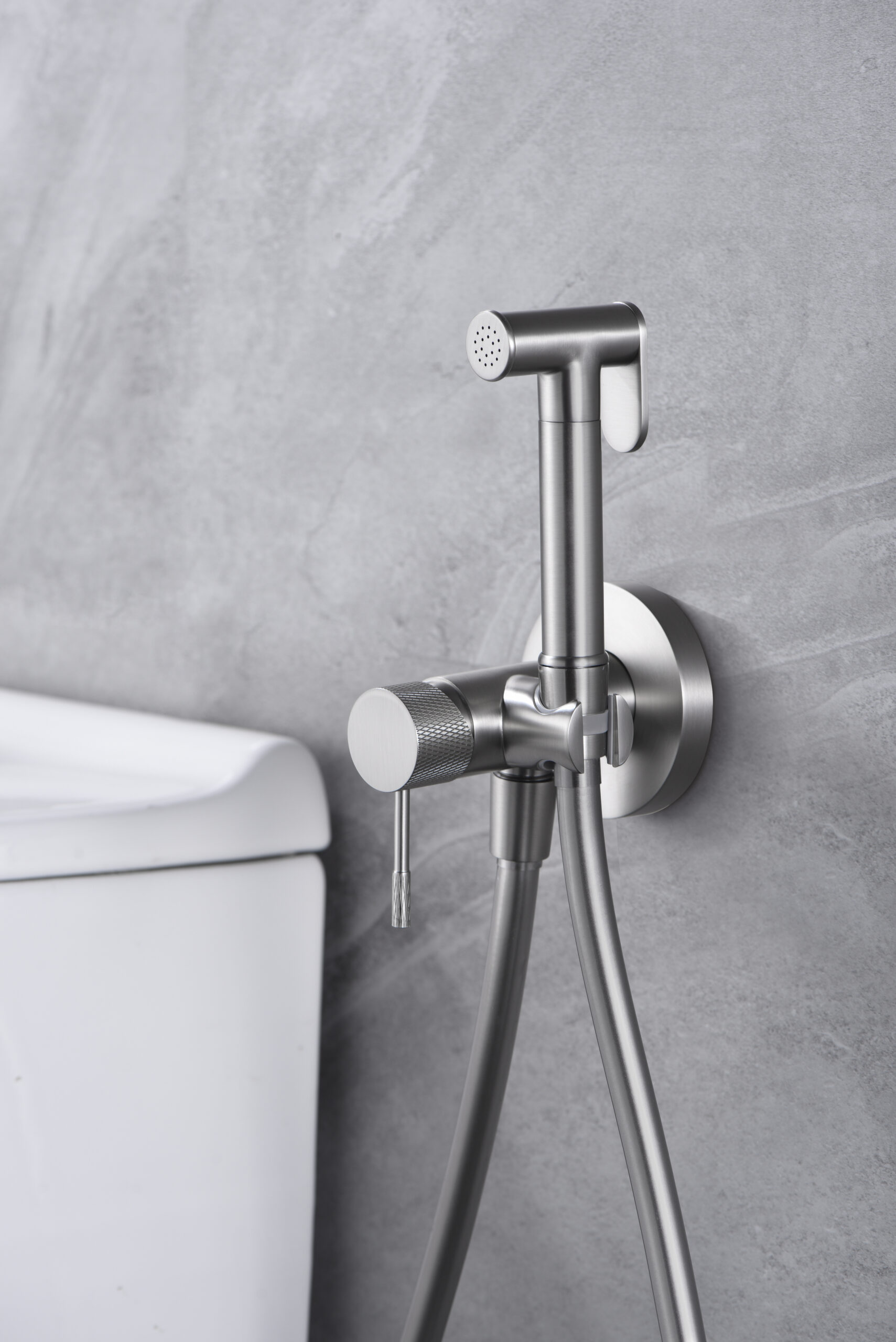 MITIGEUR ENCASTRE DE BIDET NICKEL BROSSE RDD038/NQ