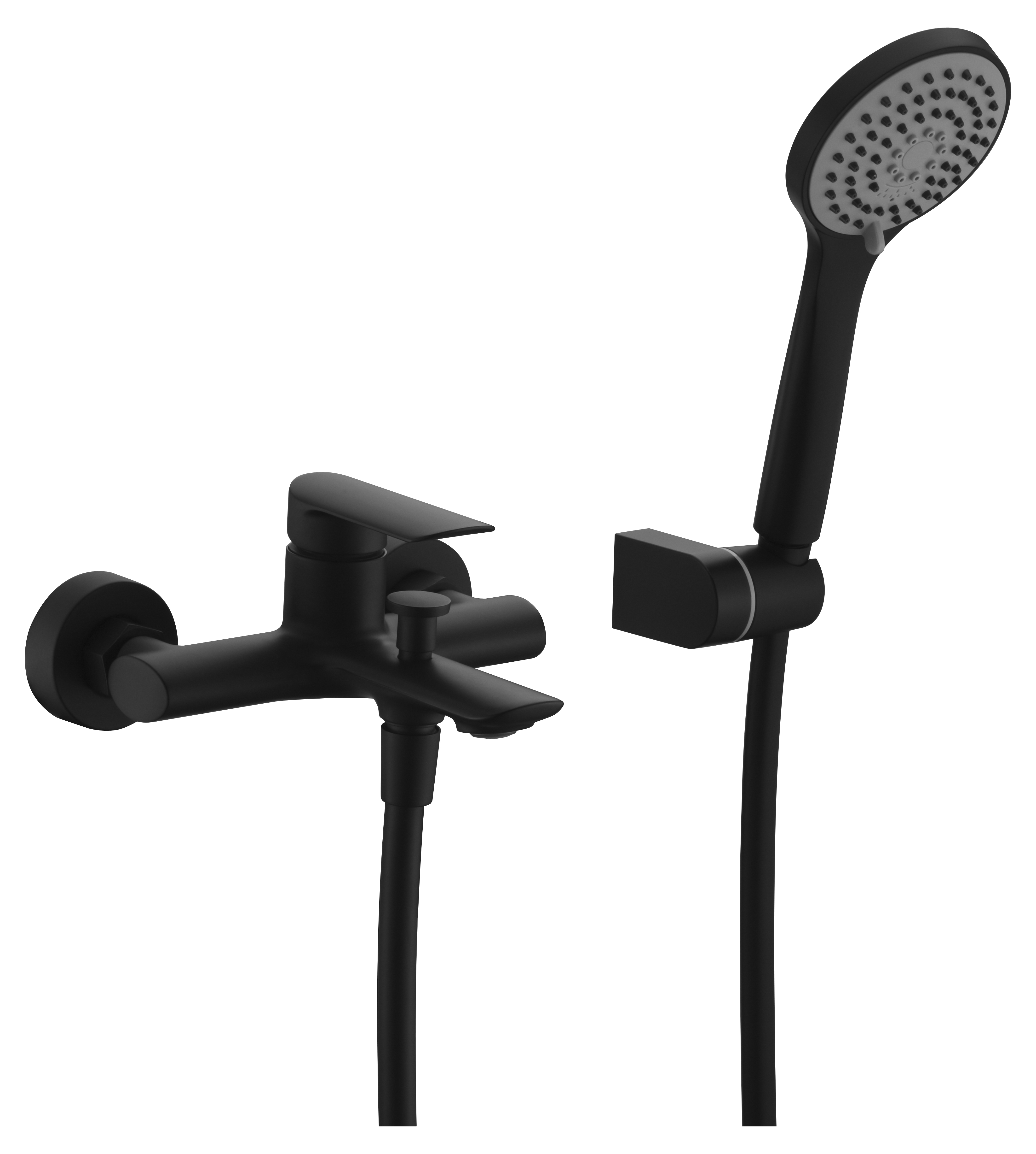 MITIGEUR MONOCOMMANDE BAIN / DOUCHE NOIR BDG040-4NG