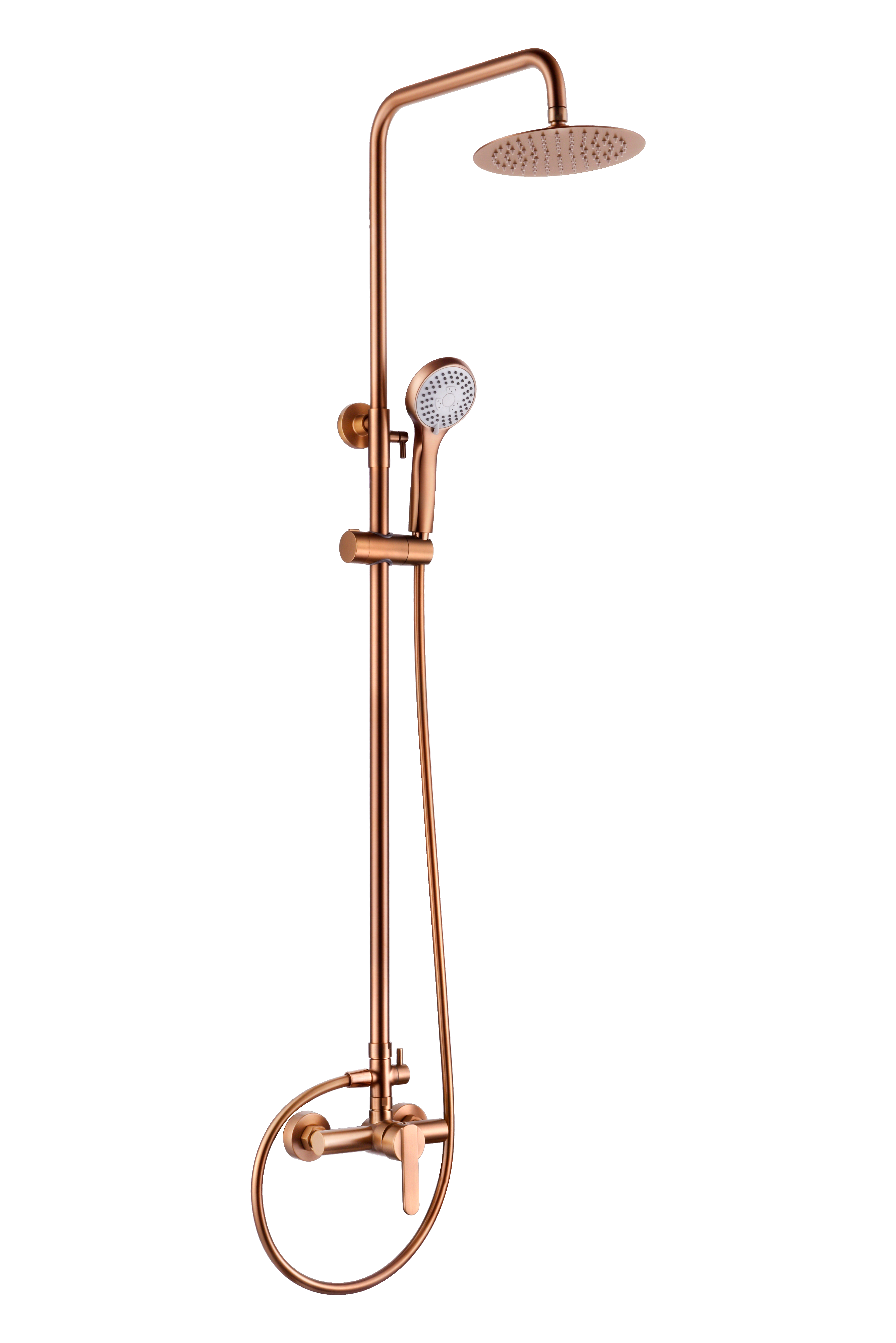 ENSEMBLE DE DOUCHE OR ROSE BROSSE BDR001/ORC