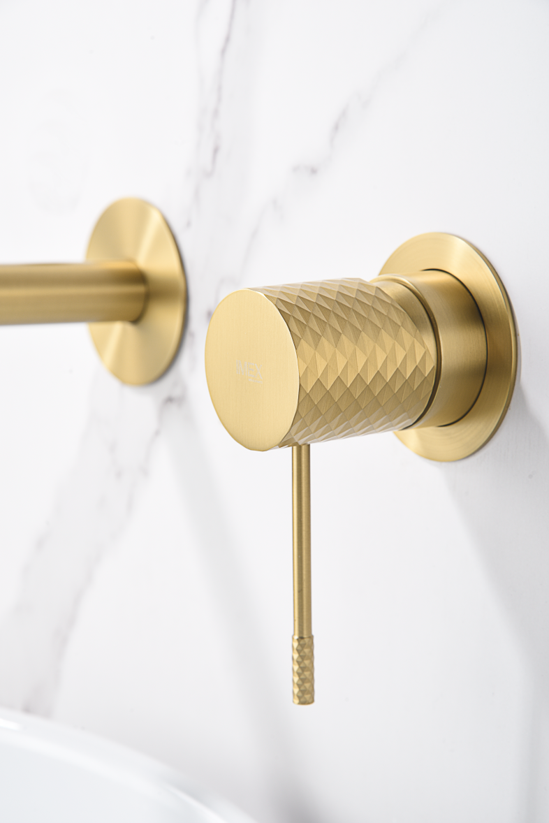 MITIGEUR MONOCOMMANDE ENCASTRE OR BROSSE GLG053/OC