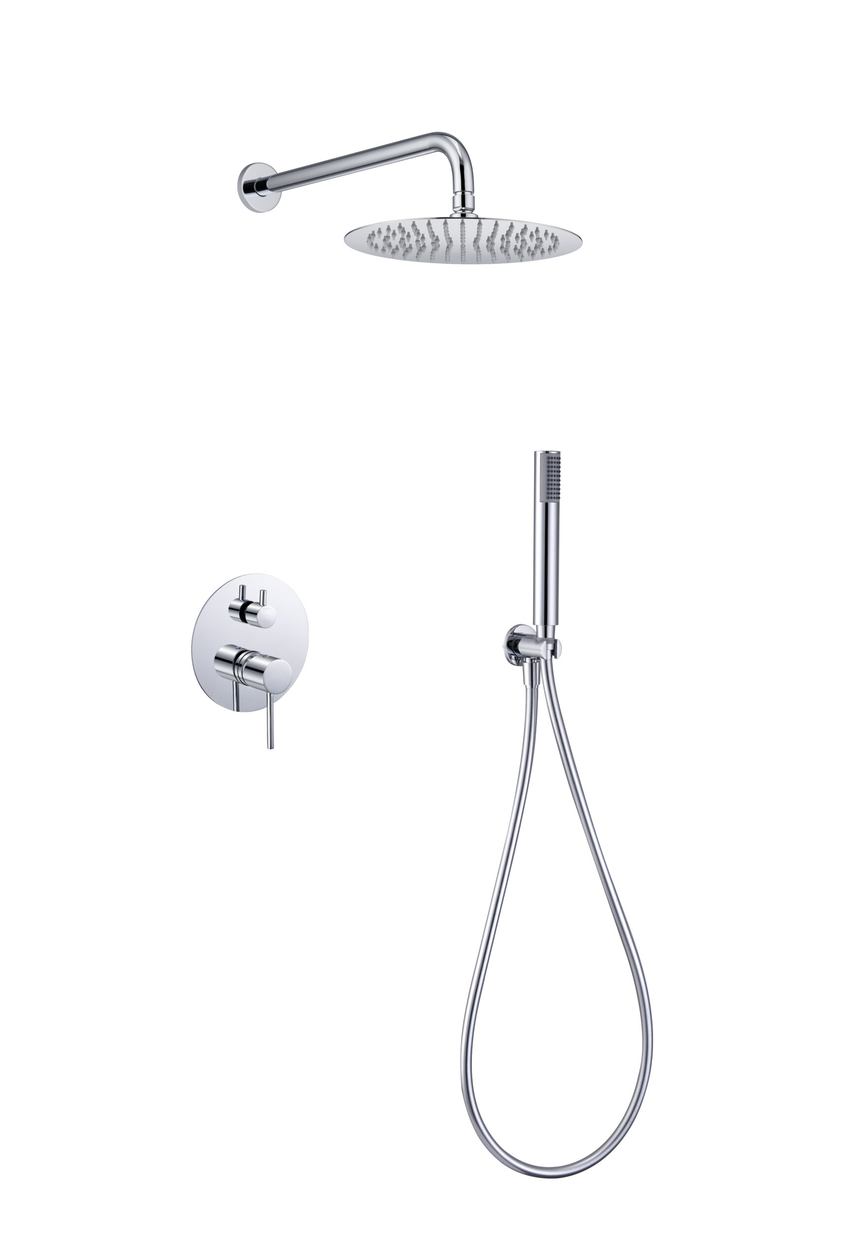 ENSEMBLE DE DOUCHE ENCASTRE CHROME GPM039
