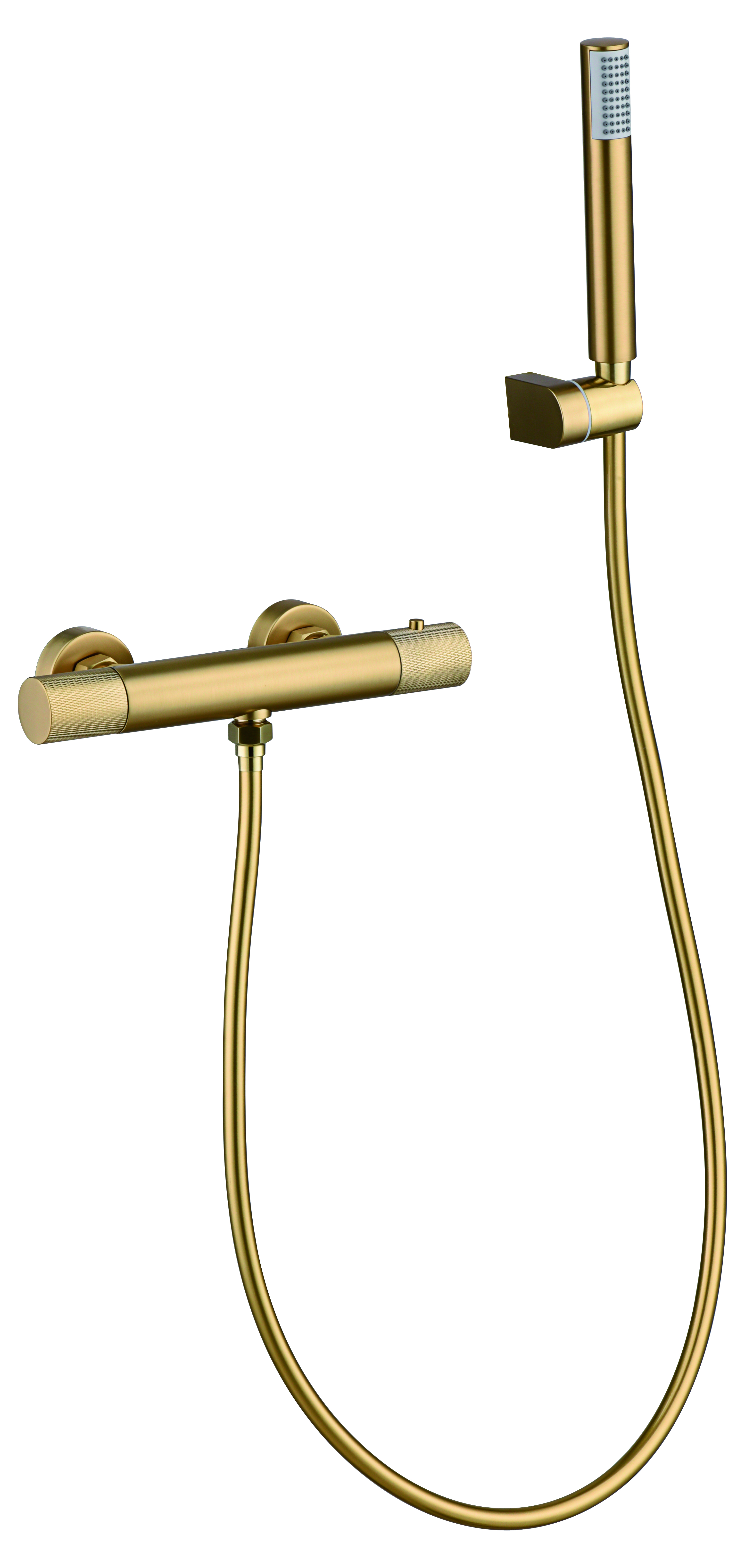 MITIGEUR DE DOUCHE THERMOSTATIQUE  OR BROSSE   BTD038-5OC