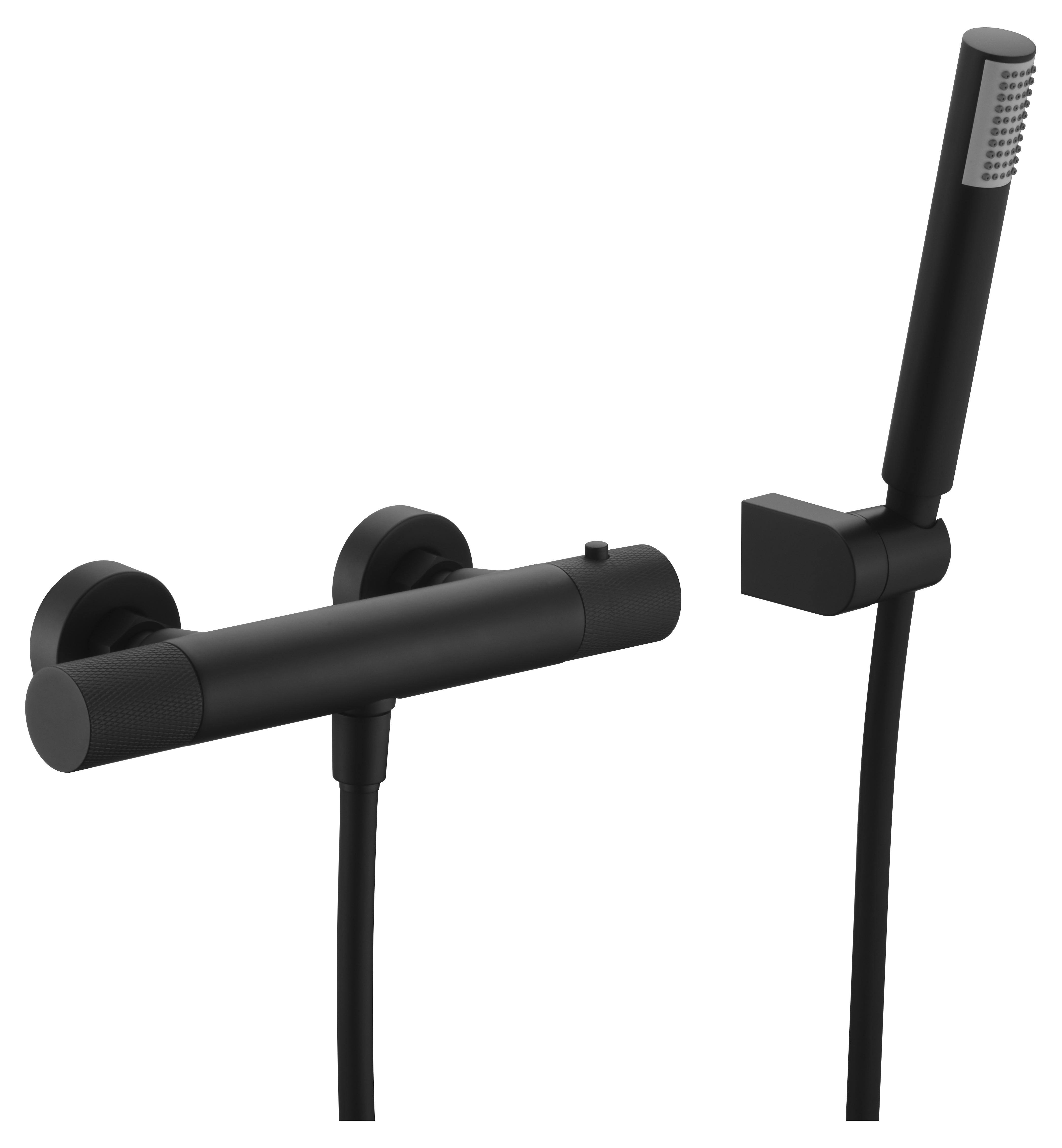 MELANGEUR THERMOSTATIQUE DOUCHE NOIR MAT BTD038-5NG