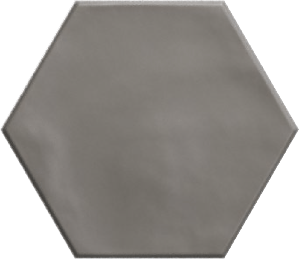 HEXA GEOMETRY GRIS MAT 15X17
