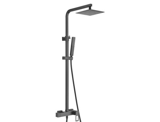 ENSEMBLE DE DOUCHE NOIR MAT BDC032/NG