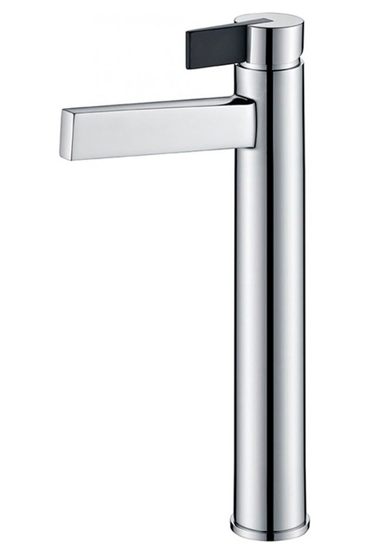 MITIGEUR HAUT NOIR ET CHROME BDA022-3NG