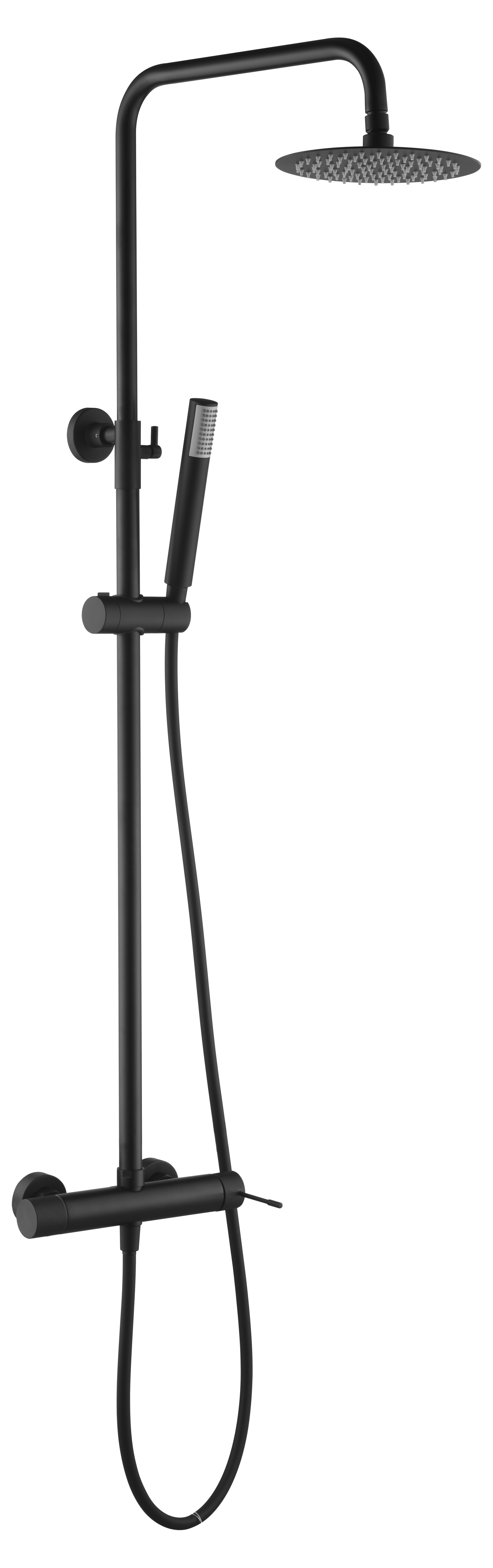 ENSEMBLE DE DOUCHE NOIR MAT BBD038/NG