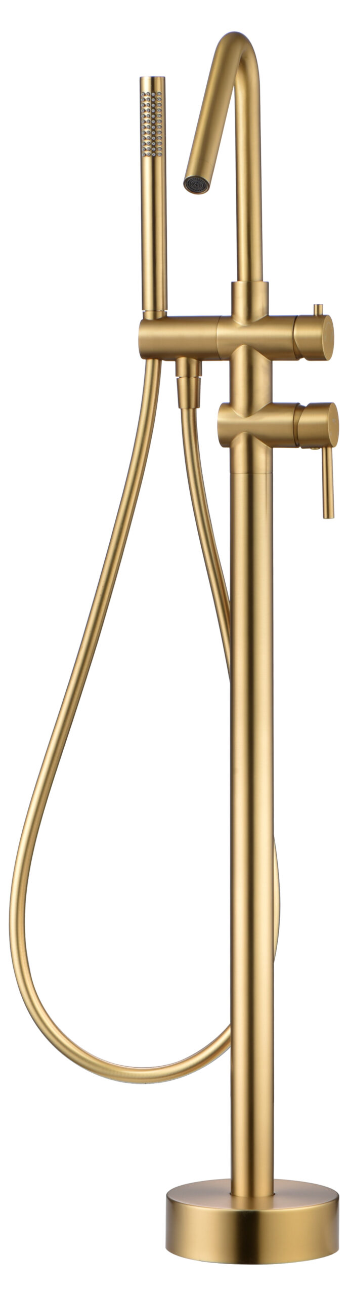 ROBINETTERIE DE BAIGNOIRE ILOT OR BROSSE BBECO1/OC