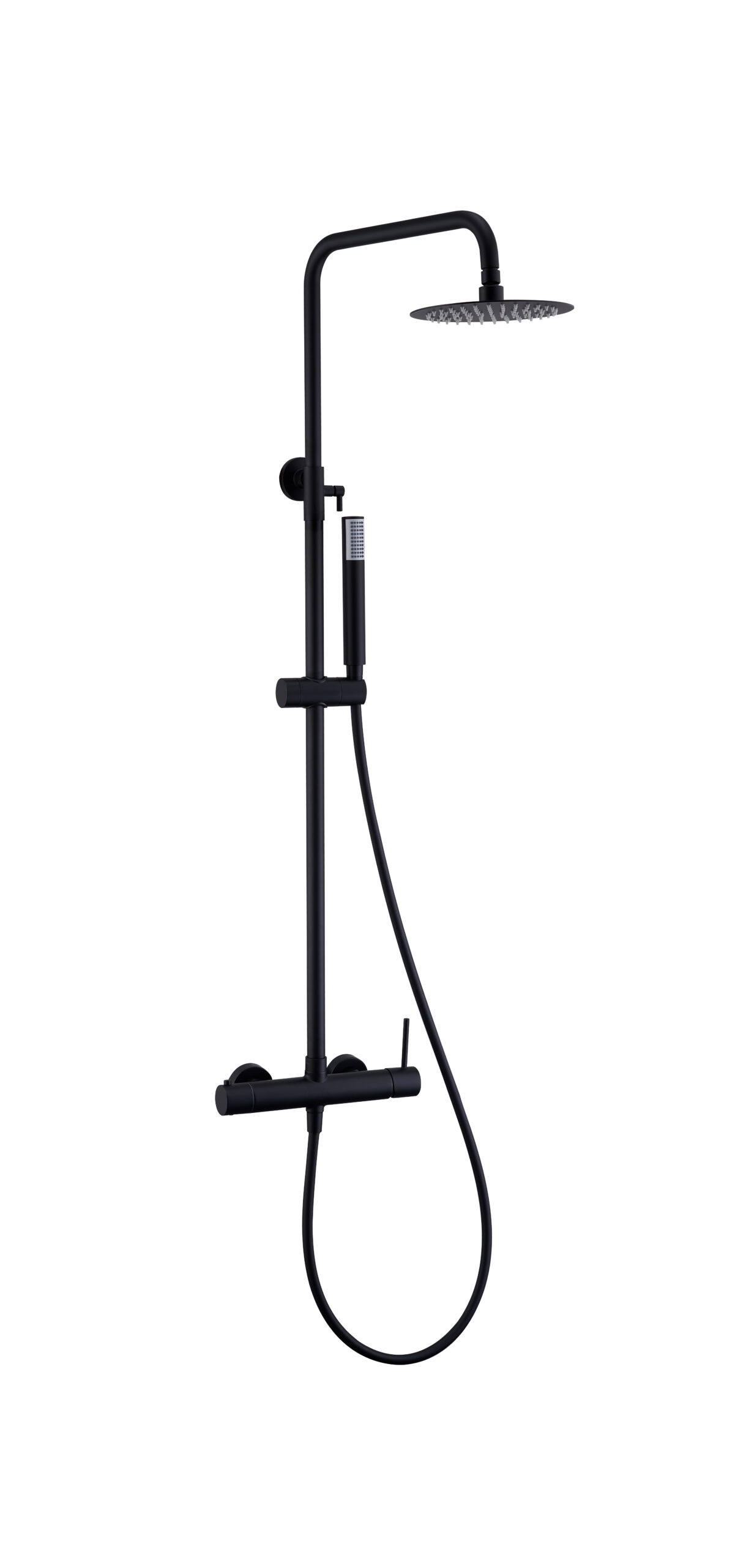 ENSEMBLE DE DOUCHE NOIR MAT BDM039/NG