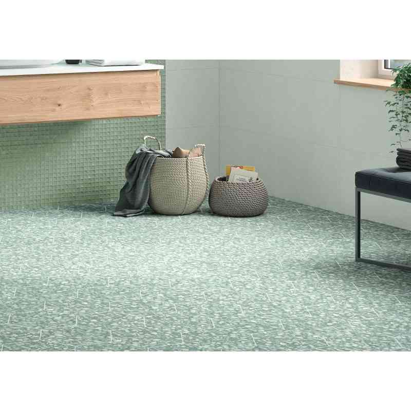 SIX TERRAZZO SAGE 23X27