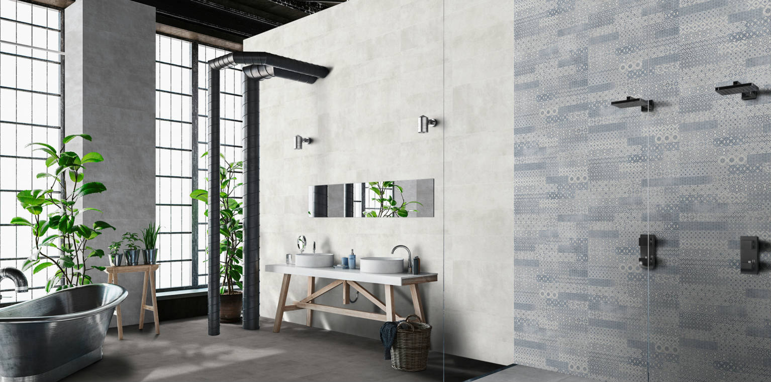 WALK AZUL DECOR 25X75