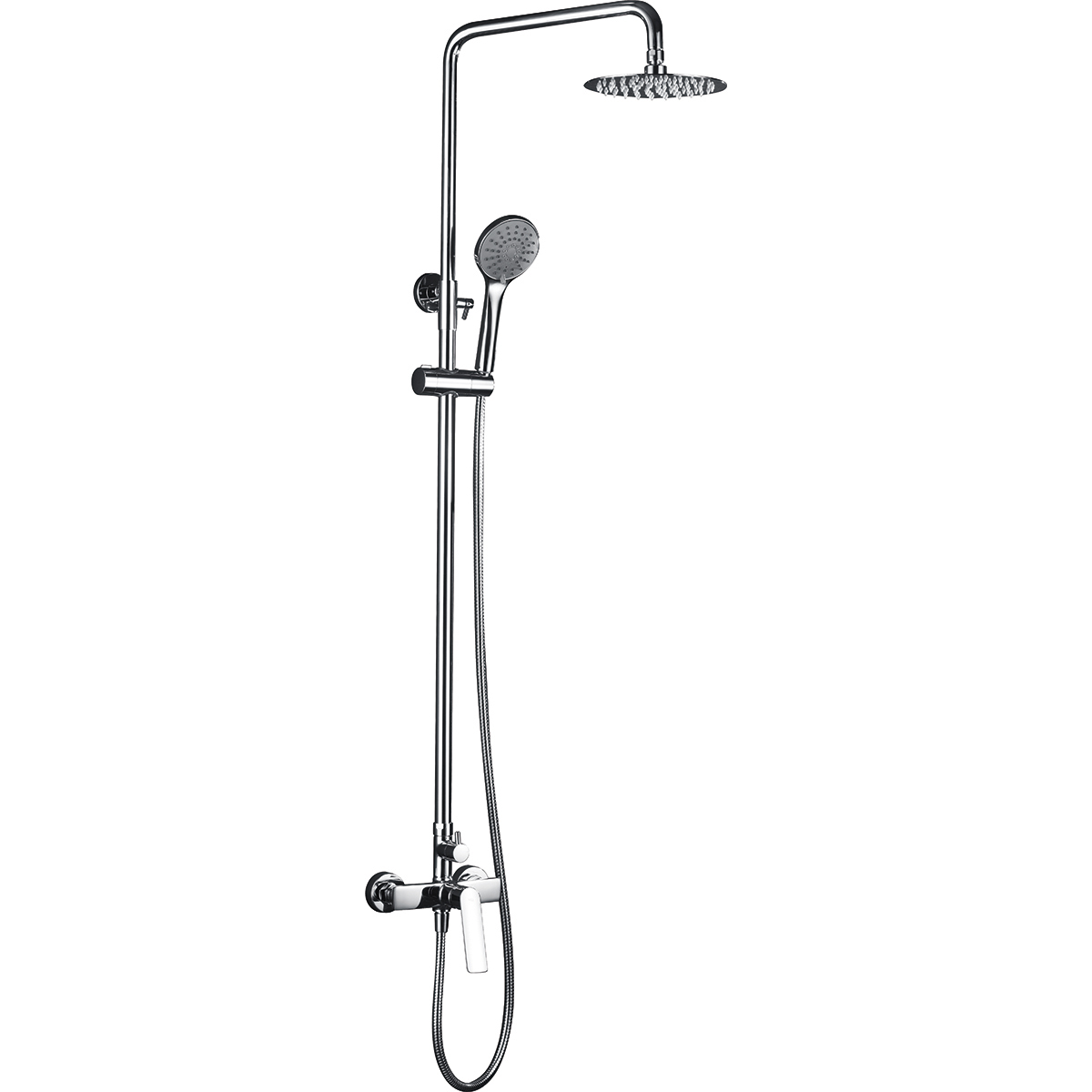 ENSEMBLE DE DOUCHE CHROME BDX023