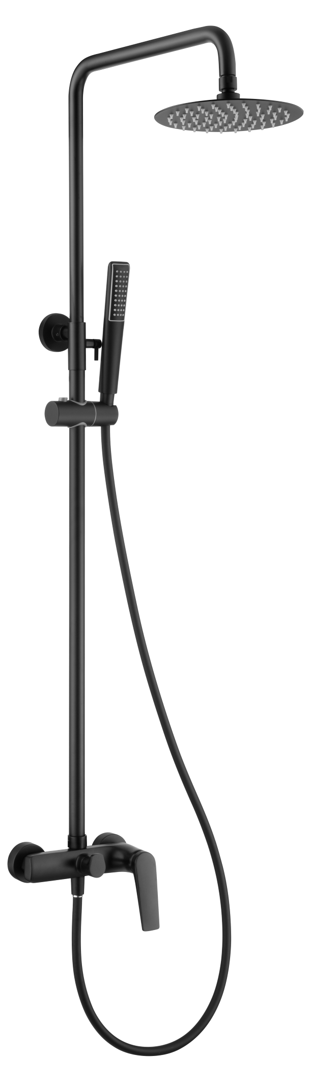 ENSEMBLE DE DOUCHE NOIR MAT BDD055/NG