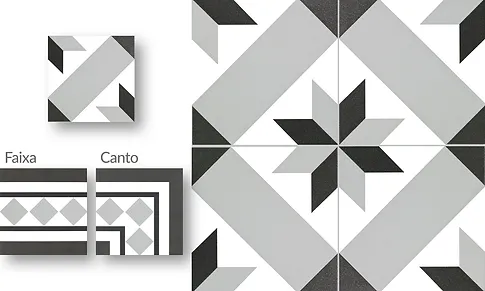 DECOR OPTIQUE TITANE 20X20