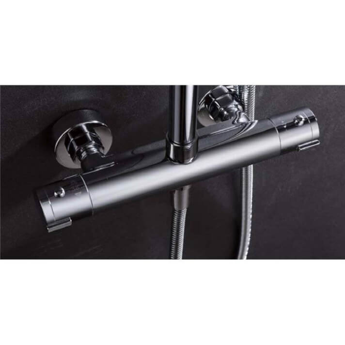 ENSEMBLE DE DOUCHE CHROME THERMOSTATIQUE BTC018