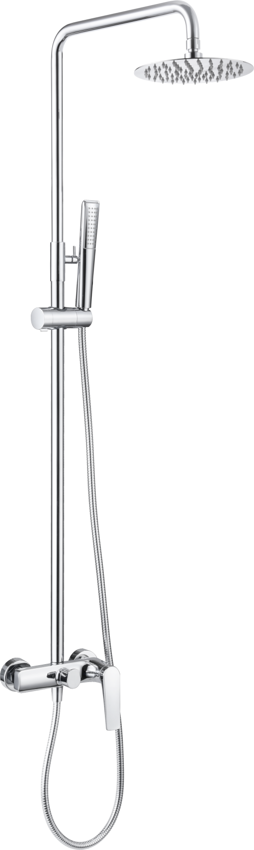 ENSEMBLE DE DOUCHE CHROME BDD055