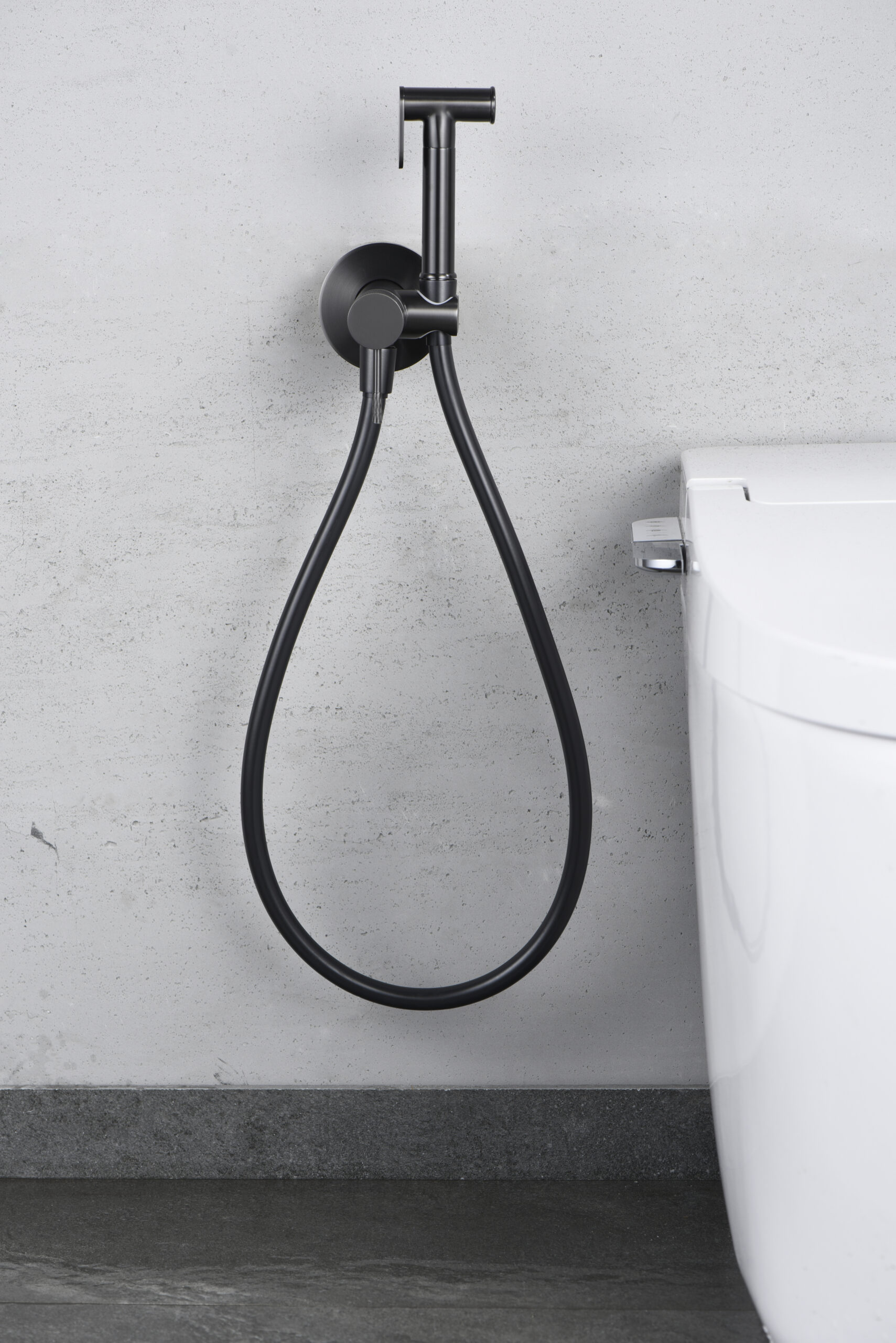 MITIGEUR DE BIDET ENCASTRE BALACK GUN METAL RDD038/BGM