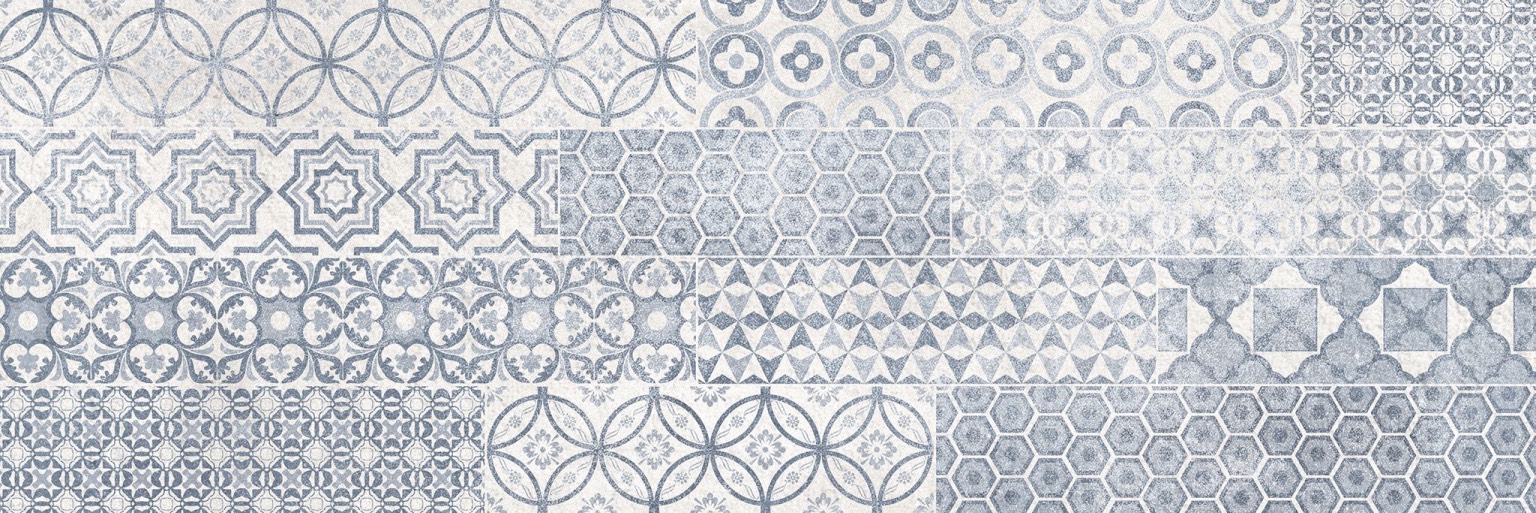 WALK AZUL DECOR 25X75