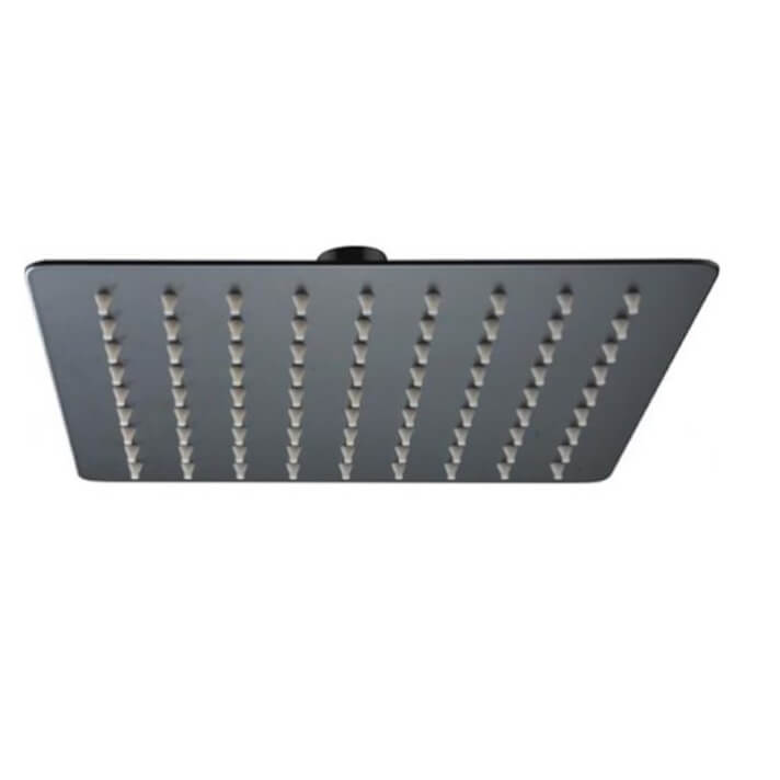 TETE DE DOUCHE 40X40 NOIR MAT RDC003/NG