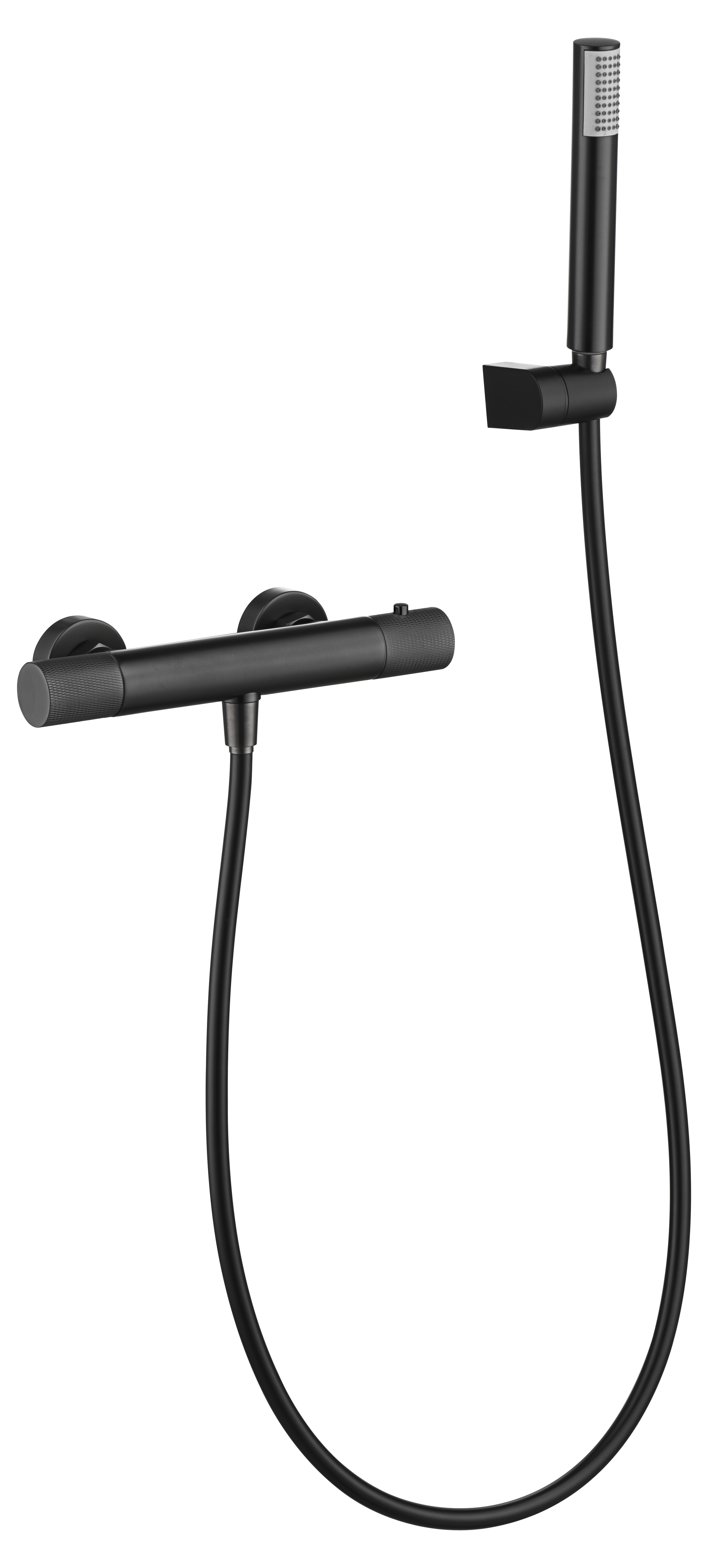 MITIGEUR THERMOSTATIQUE DOUCHE EN LAITON BLACK GUN METAL BTD038-5BGM