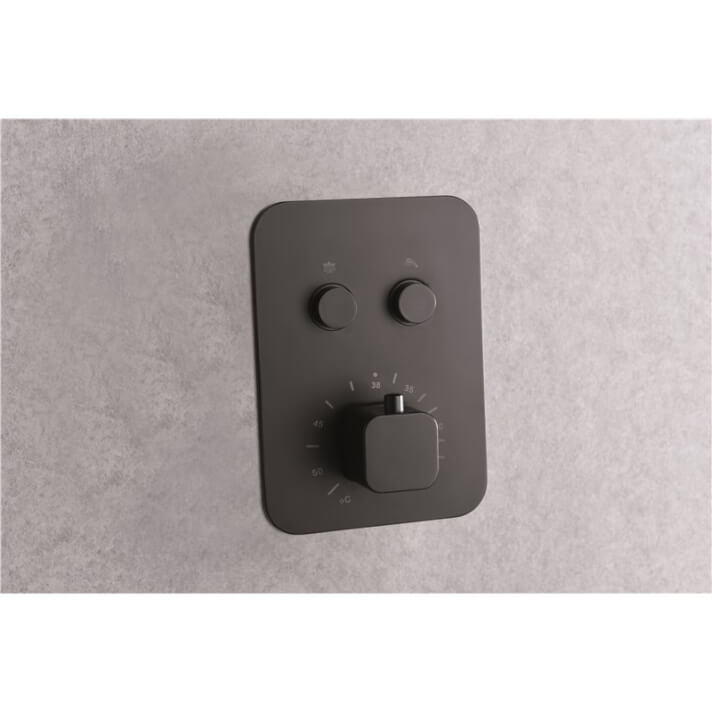 ENSEMBLE DE DOUCHE ENCASTRE NOIR MAT GTM021/NG