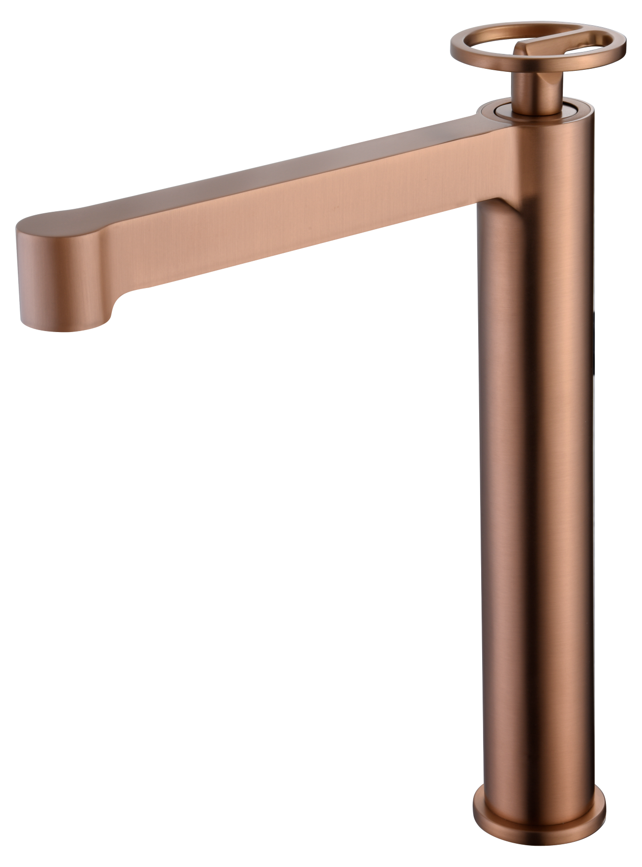 MITIGEUR MONOCOMMANDE BEC HAUT OR ROSE BROSSE  BDC033-3ORC
