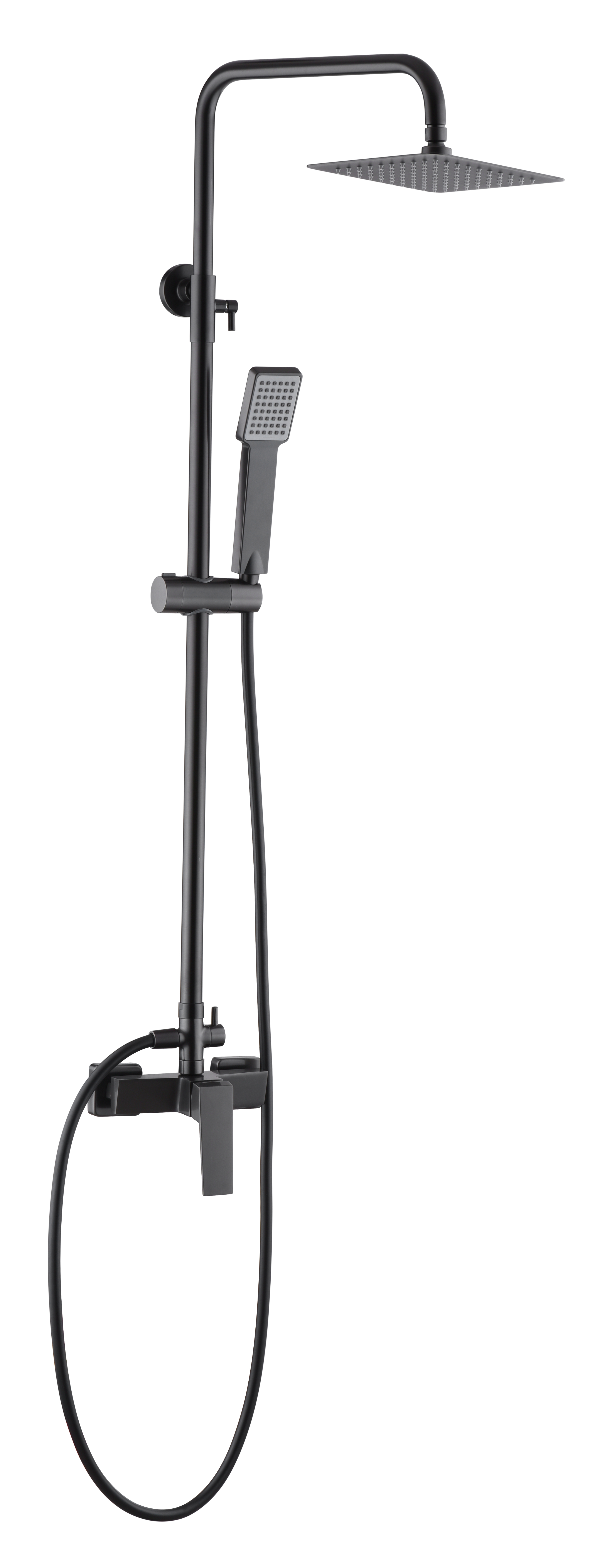 ENSEMBLE DE DOUCHE BLACK GUN METAL BDAR025/BGM