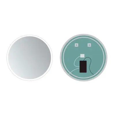 MIROIR ROND LONDRES