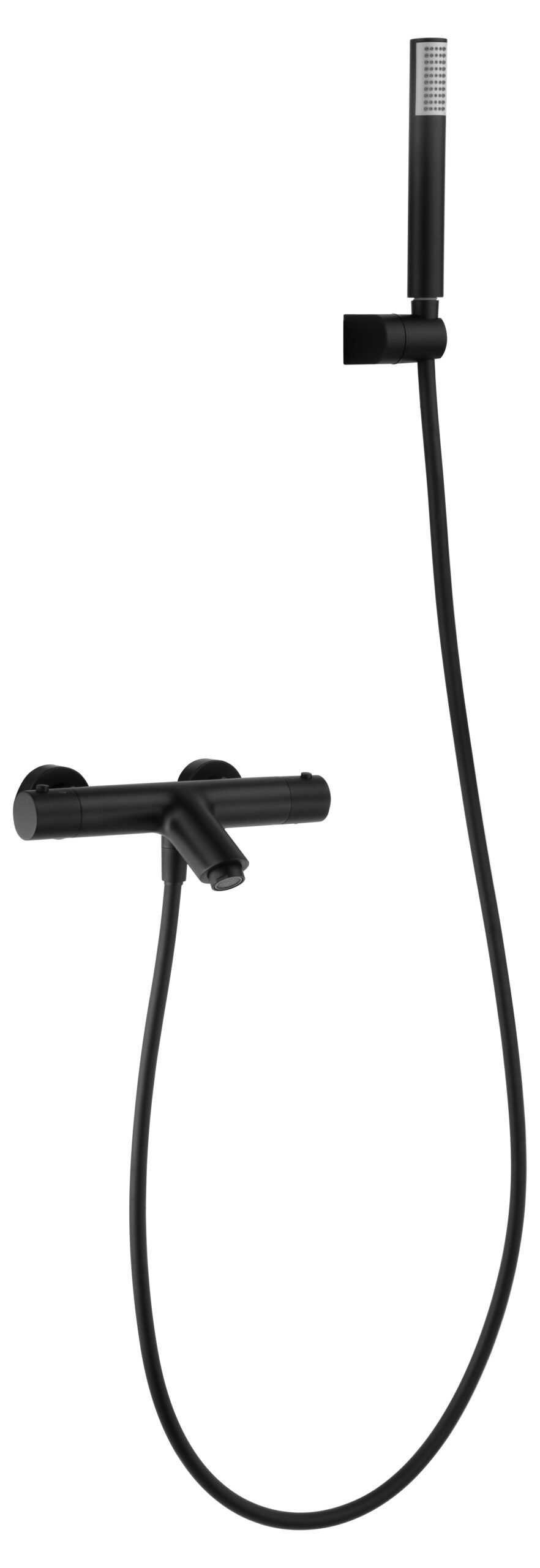 MITIGEUR BAIN/DOUCHE THERMOSTATIQUE NOIR MAT BTM039-4NG