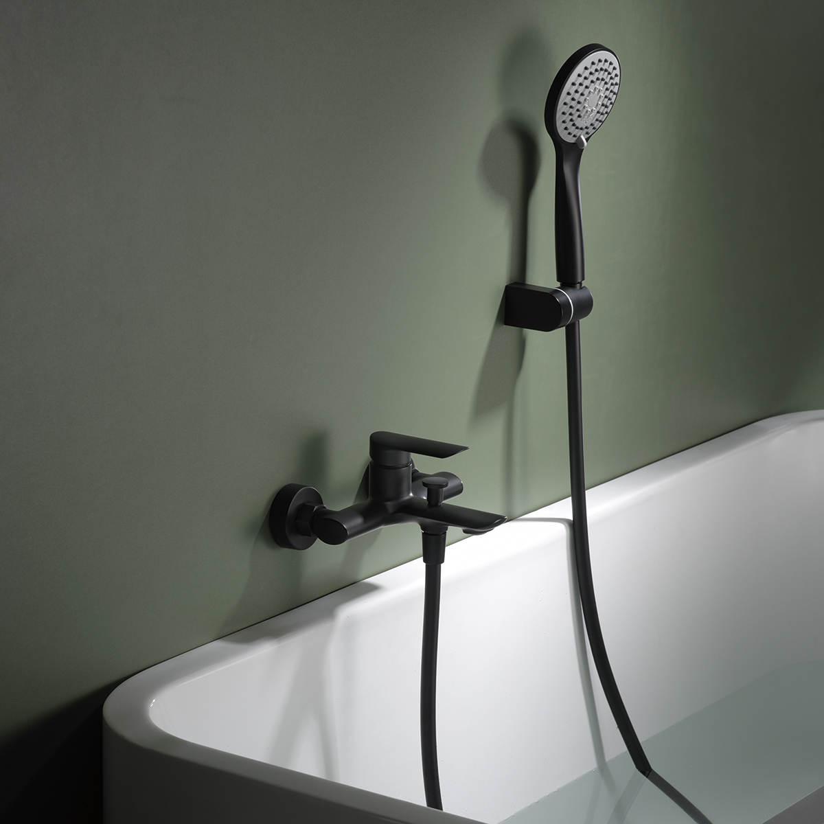 MITIGEUR MONOCOMMANDE BAIN / DOUCHE NOIR BDG040-4NG