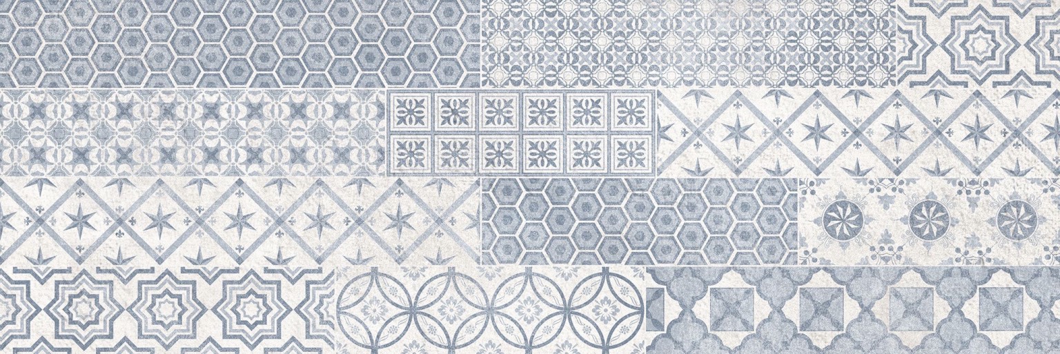 WALK AZUL DECOR 25X75