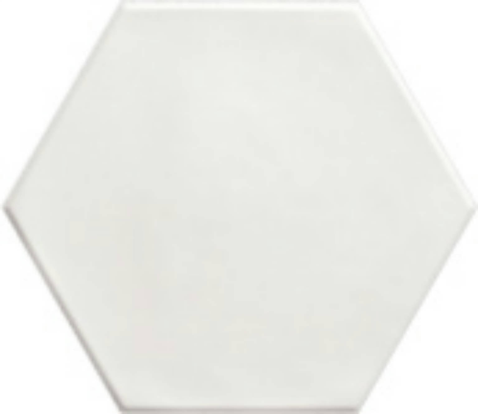 HEXA GEOMETRY WHITE GLOSS 15X17