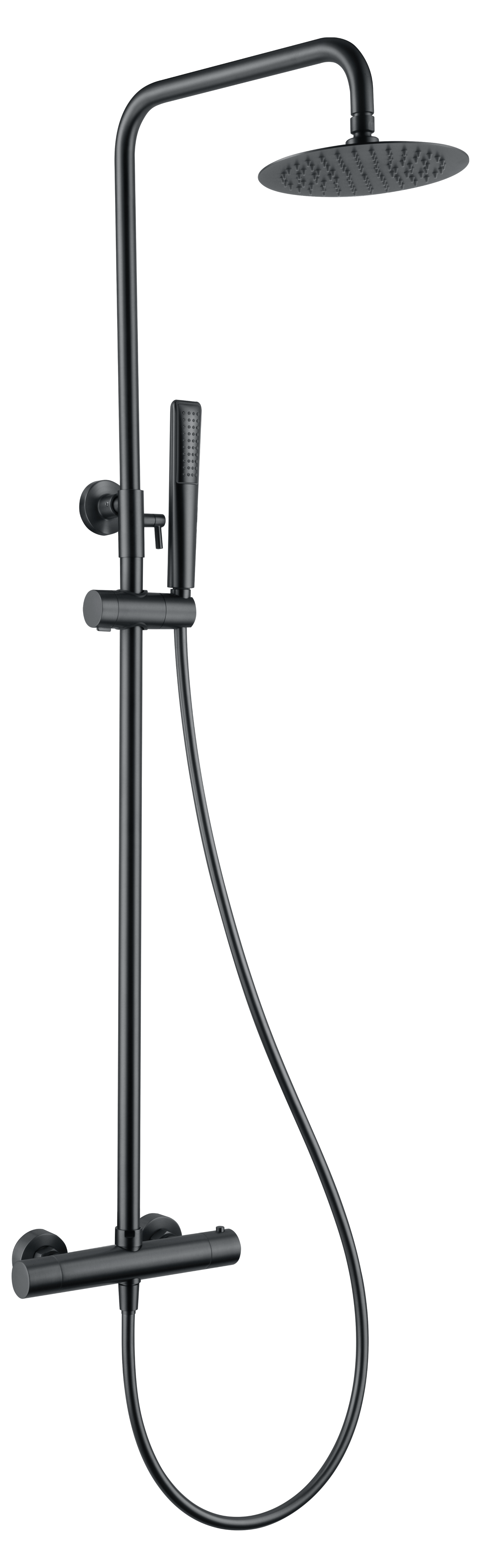 ENSEMBLE DE DOUCHE BLACK GUN METAL BTN047/BGM