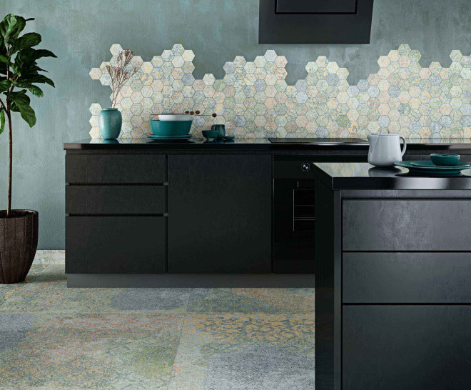 BOHEMIAN BLUE NAUREL 50X100