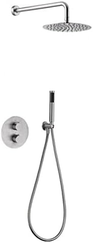 ENSEMBLE DE DOUCHE EN ACIER ENCASTRE THERMOSTATIQUE GTK034