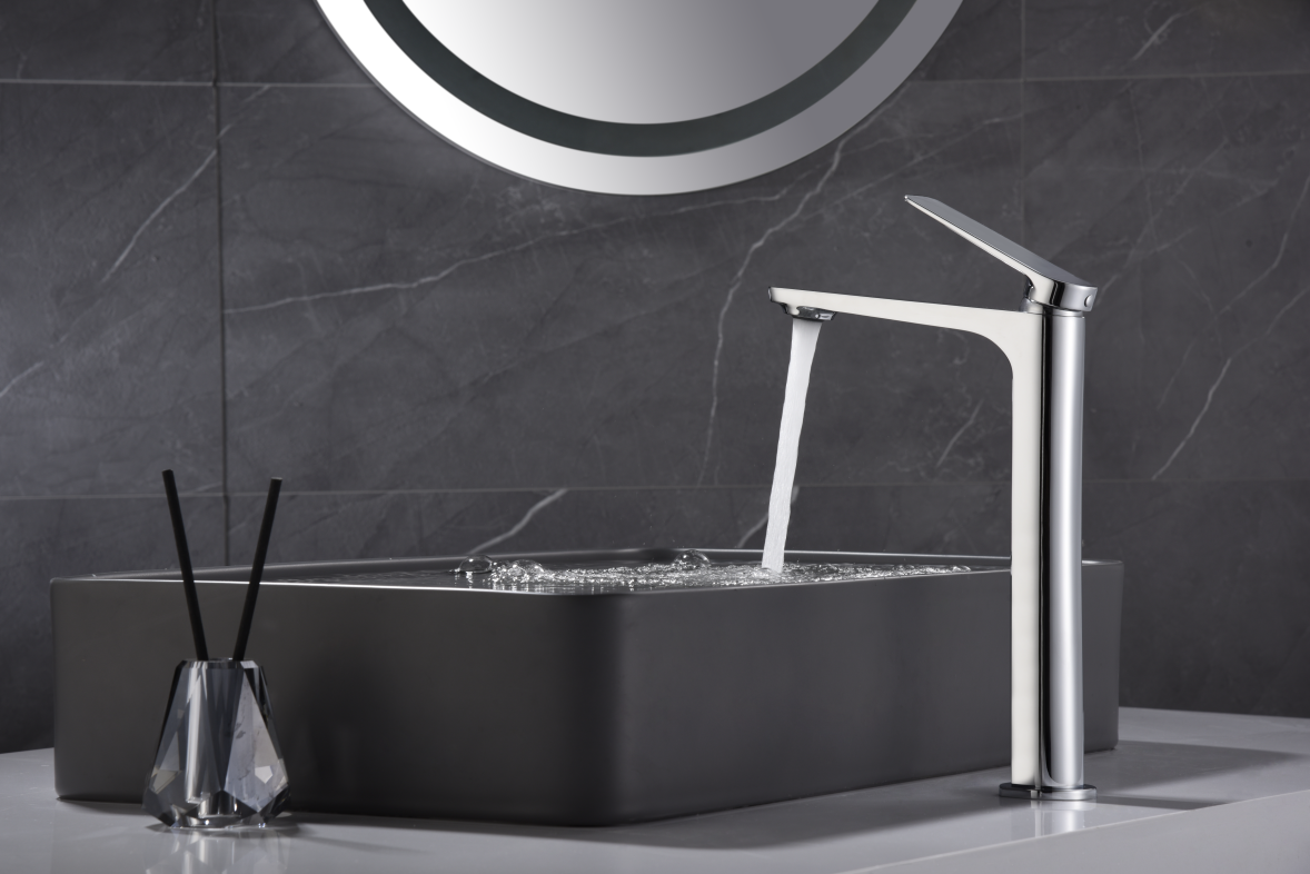 MITIGEUR MONOCOMMANDE BEC HAUT CHROME BDN047-3