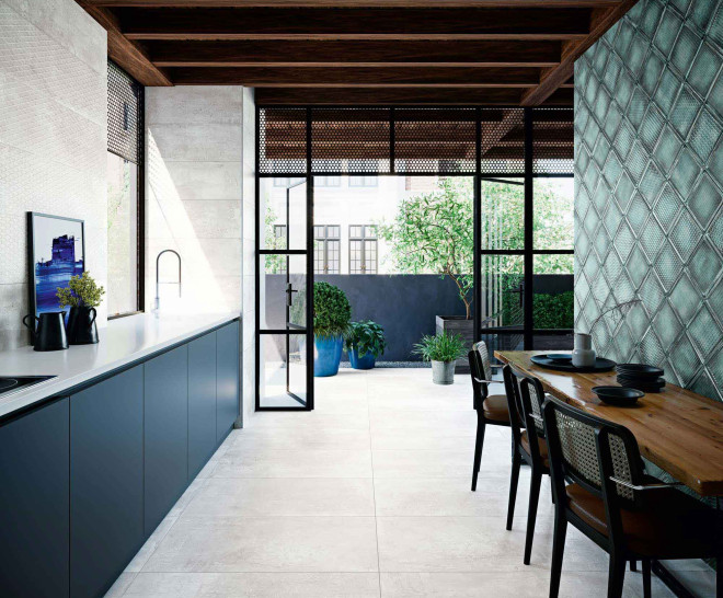 METALLIC WHITE NATUREL 50X100