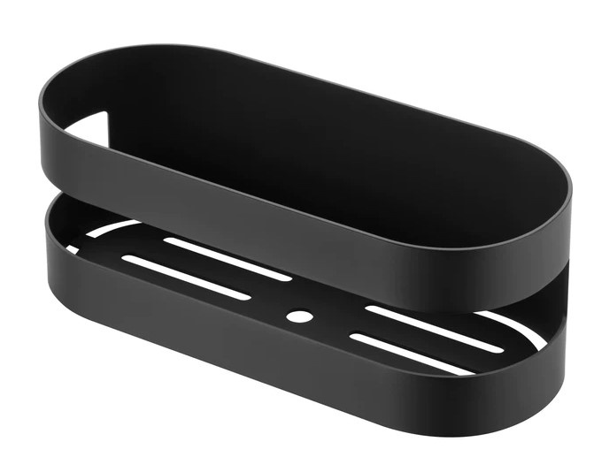 PORTE SAVON FRONTAL NOIR MAT ADL012/NG