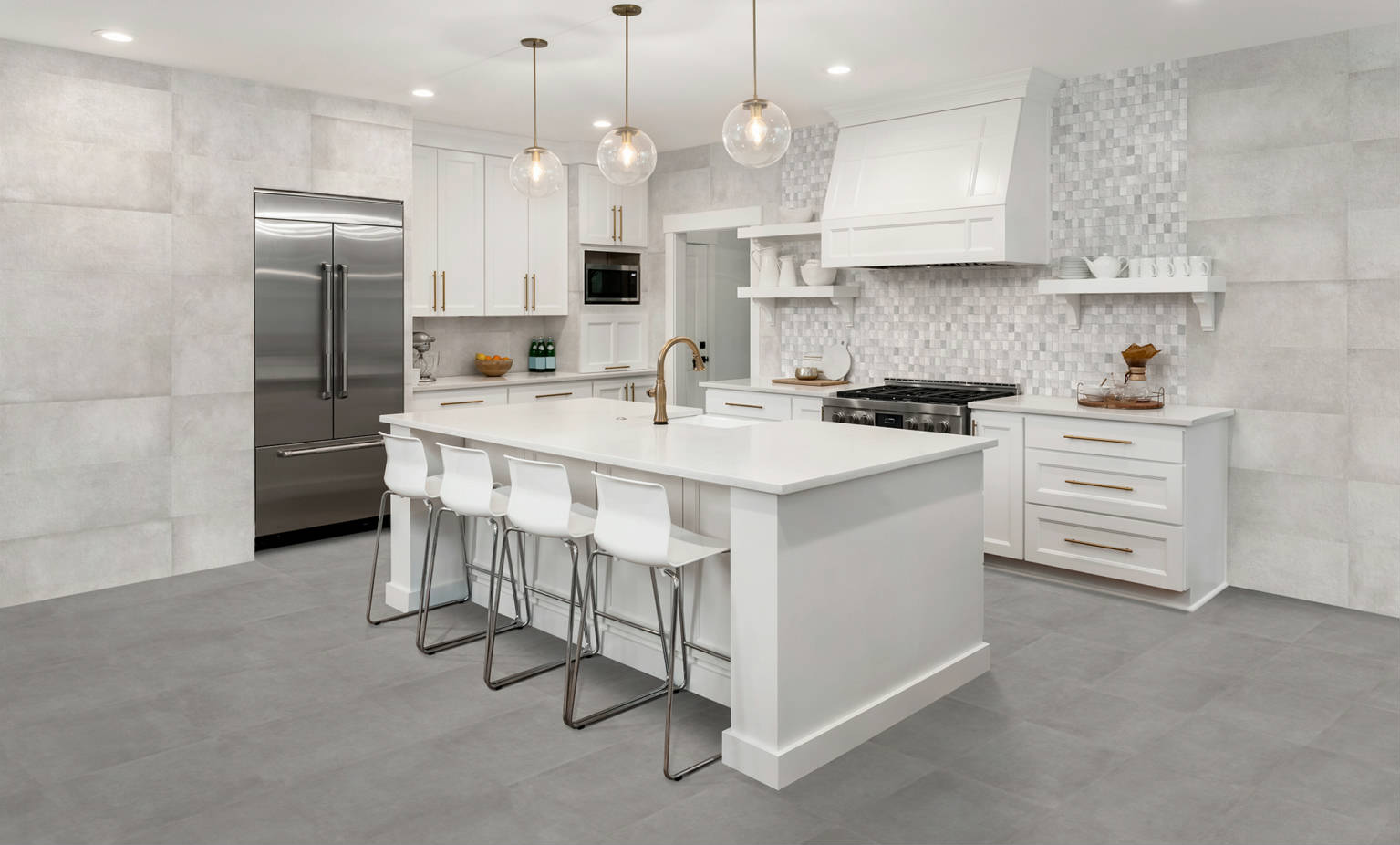 LONDON DECOR LONTANO GRIS 30X90