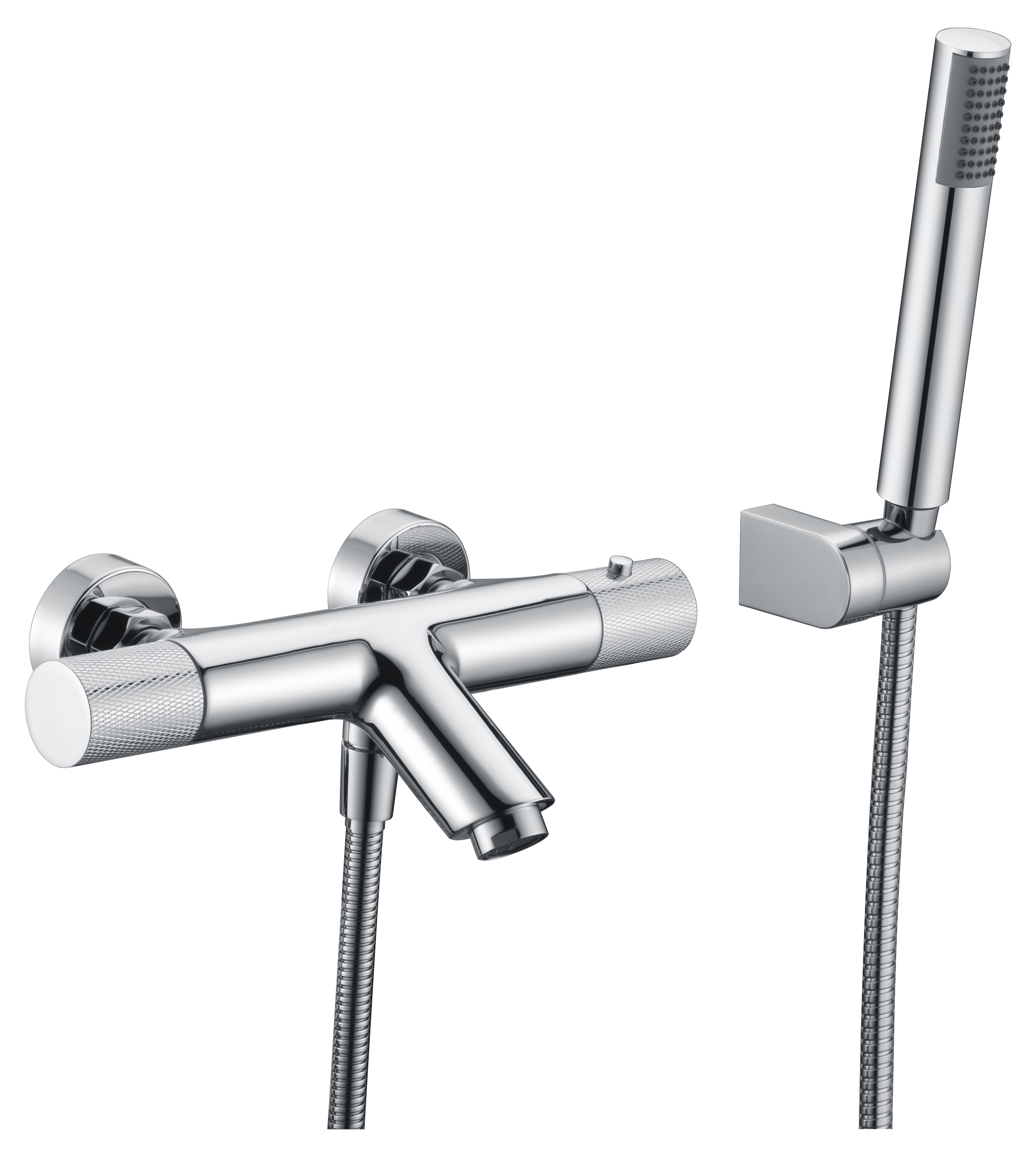 MITIGEUR BAIN DOUCHE THERMOSTATIQUE CHROME BTD038-4