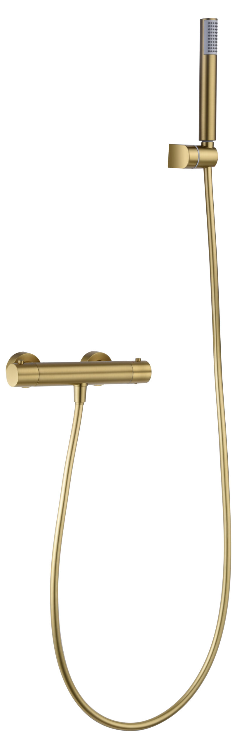 MITIGEUR DE DOUCHE THERMOSTATIQUE MONOCOMMANDE OR BROSSE BTM039-5OC